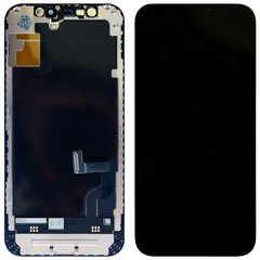 LCD Дисплей для iPhone 12 Mini (5.4") + сенсор High Copy Чорний